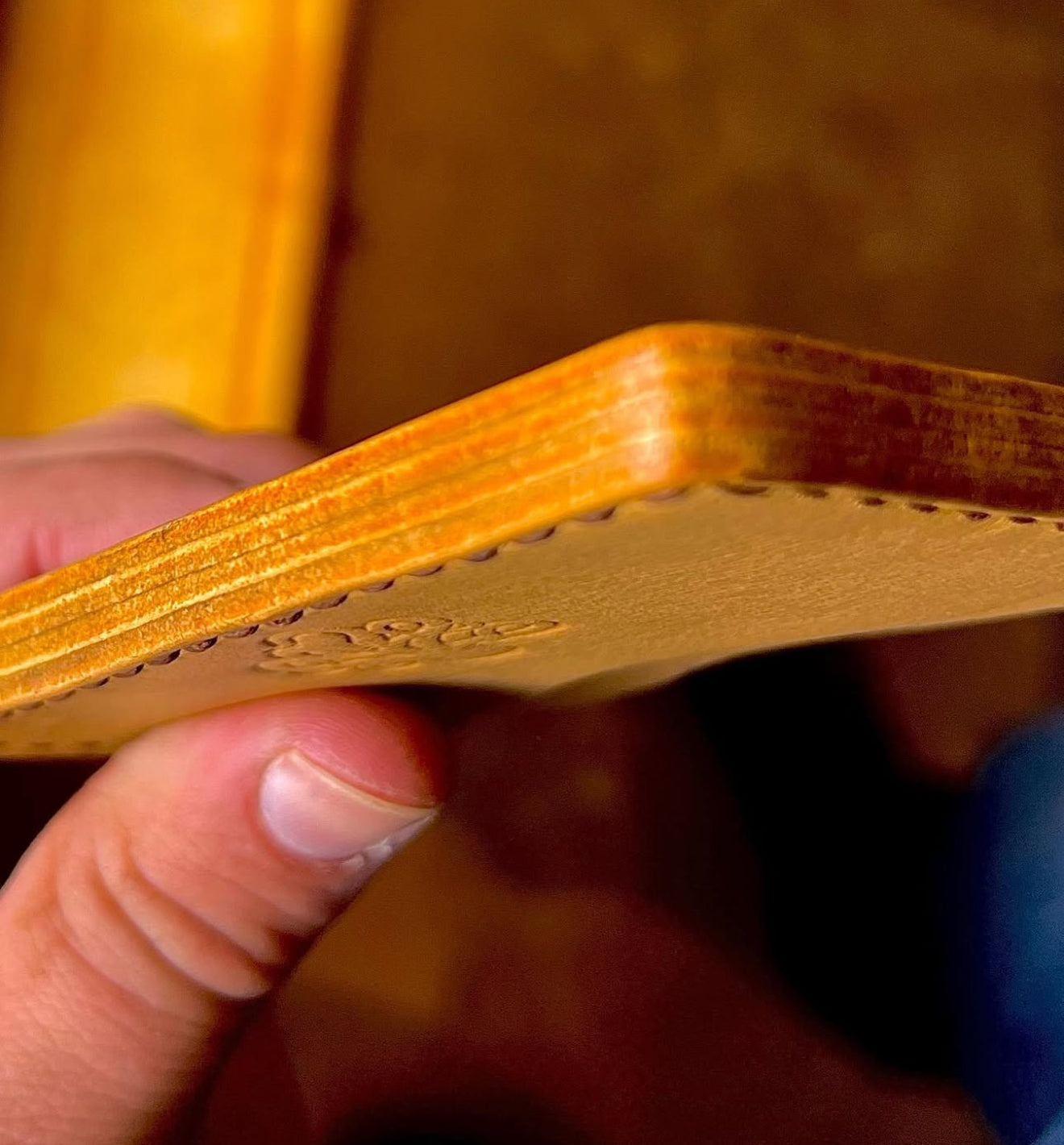 Leather Slim Profile Wallets