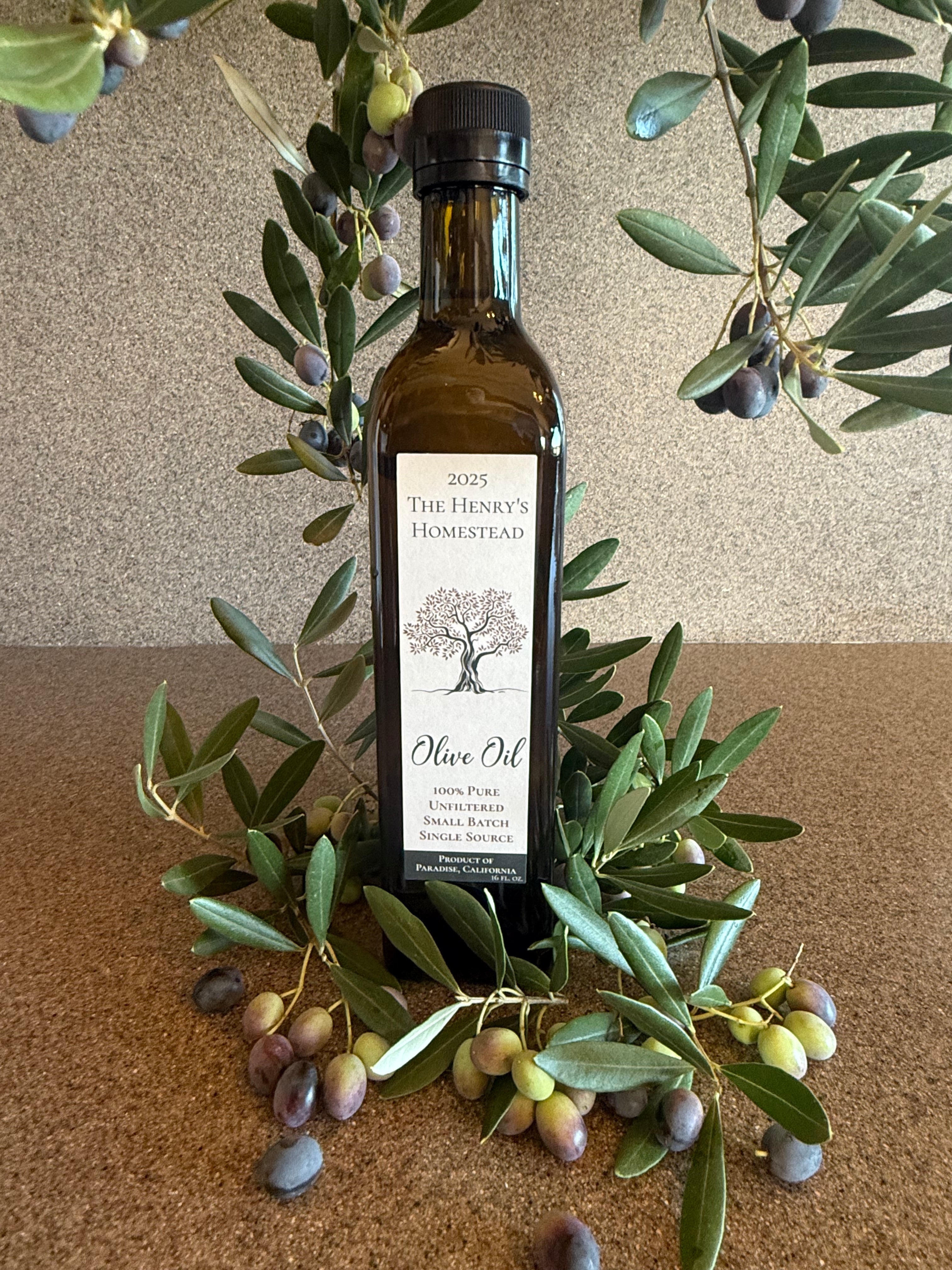 The Henry's Homestead Olive Oil
