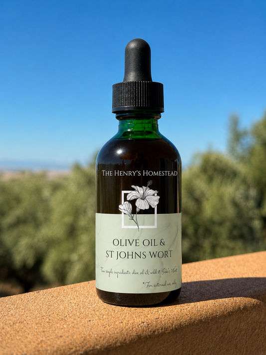 St. John’s Wort & Olive Oil Infusion